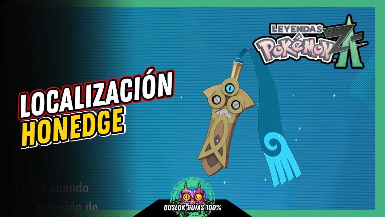 UBICACIÓN de HONEDGE | GUÍA 100% | 💯Leyendas Pokemon: Z-A🏆 UBICACIÓN de HONEDGE | GUÍA 100% | 💯Leyendas Pokemon: Z-A🏆
