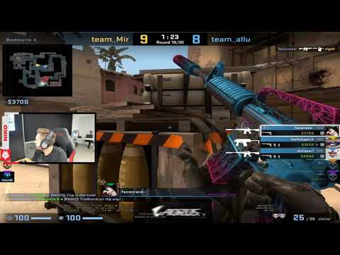 niko Niko react refrezh 1v5 clutch