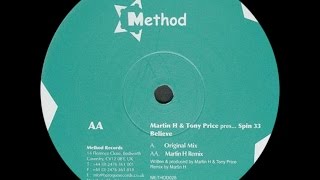Martin H & Tony Price Pres. Spinn 33 - Believe (Martin H Remix)