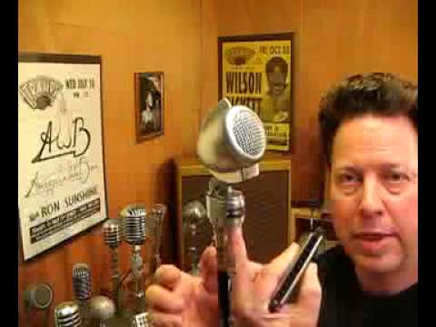 Turner 22x Shure Controlled Magnetic VIntage Dirty VOCAL / Harp Mic