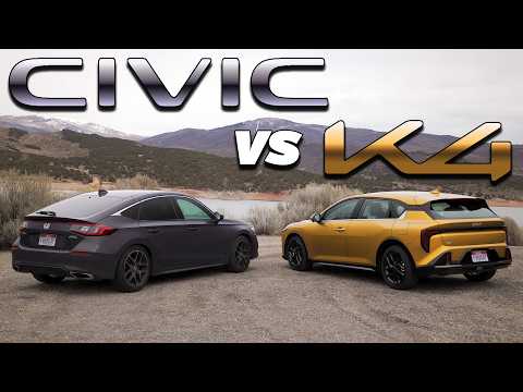 Kia K4 Hatchback vs Honda Civic Sport Touring - Return of the Wagon