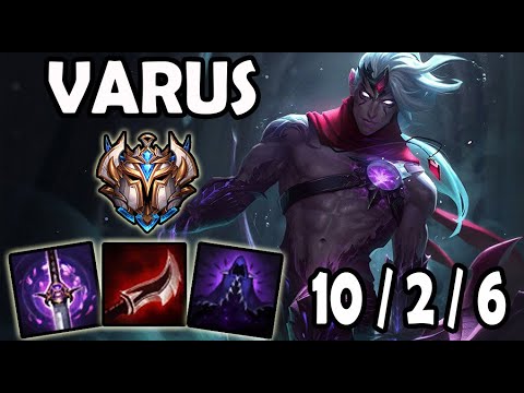 Varus vs Twisted Fate MID Ranked Challenger EUW