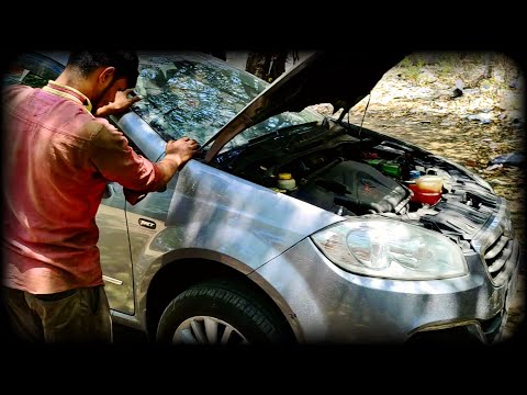 Servicing Time for my Fiat Linea T-Jet plus Brakes clean 🚗👩‍🔧🛠️