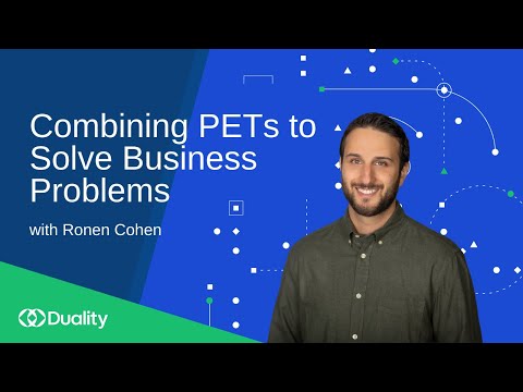 How do PETs Combine to Solve Business Problems