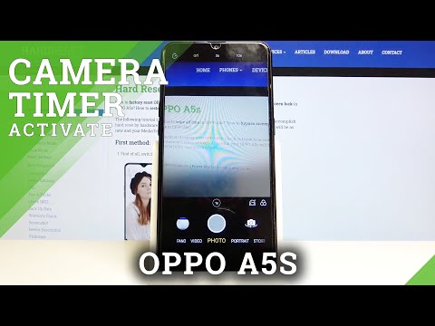 How to Set Camera Timer on OPPO A5S - Enable Camera Timer