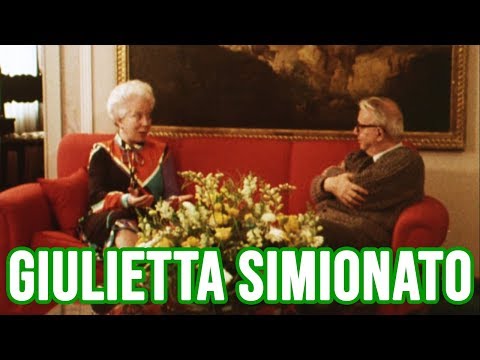 GIULIETTA SIMIONATO intervistata da Enzo Biagi