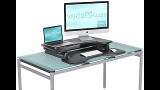 VARIDESK Height Adjustable Standing Desk Pro Plus 30 REVIEW