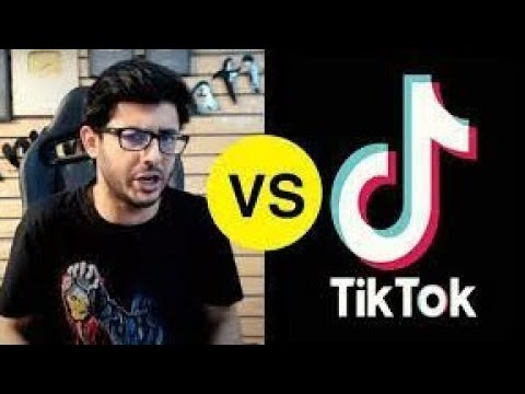 Carryminati Roast Tik Tok vs YouTube THE END @Tik Tok 💣 Vs YouTube 👻 Who is best ?