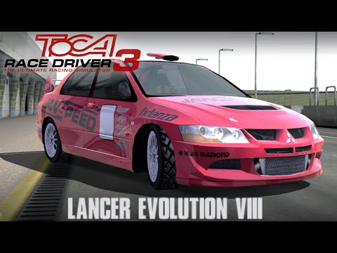 Mitsubishi Lancer Evolution VIII - Snetterton [ ToCA Race Driver 3 | Gameplay ]