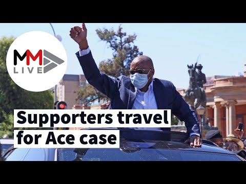 "I will stand by him till the end of my life" Magashule supporters travel from across SA for case