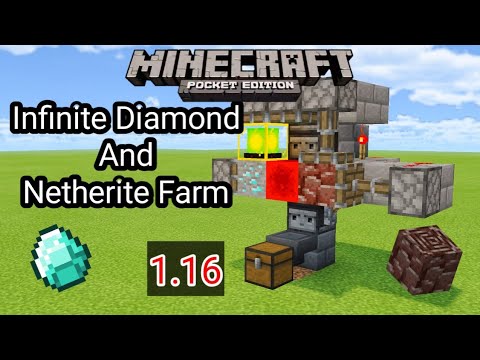 Infinite Diamond And Netherite Farm 1.16 (glitch) | Signal 7
