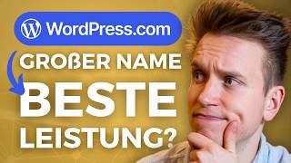 WordPress.com Test 2026: Das beste Hosting direkt vom Entwickler?