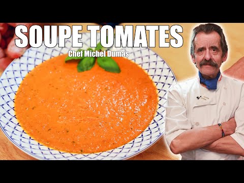 Soupe Tomate Maison | Riche, Onctueuse et Pleine de Saveur | Une Recette de soupe Facile et Rapide 🍅