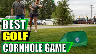 The Ultimate Golf Cornhole Game! ⛳️ | Better Than Regular Cornhole?