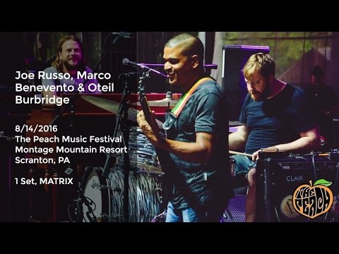 Joe Russo, Marco Benevento & Oteil Burbridge Live at the Peach Festival - 8/14/2016 MATRIX