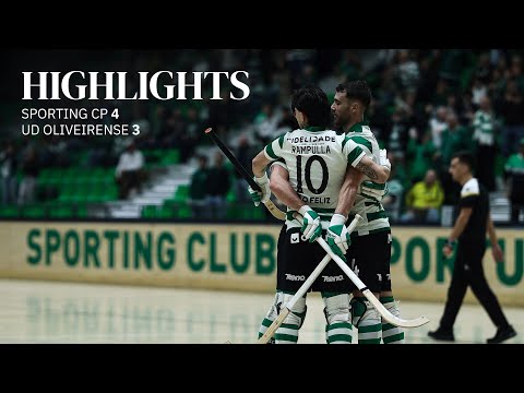 Hóquei | Campeonato Nacional: Sporting CP 4-3 UD Oliveirense