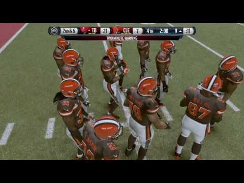 Madden NFL 16 Franchise Mode Superbowl 4th Q: Buccaneers vs. Browns