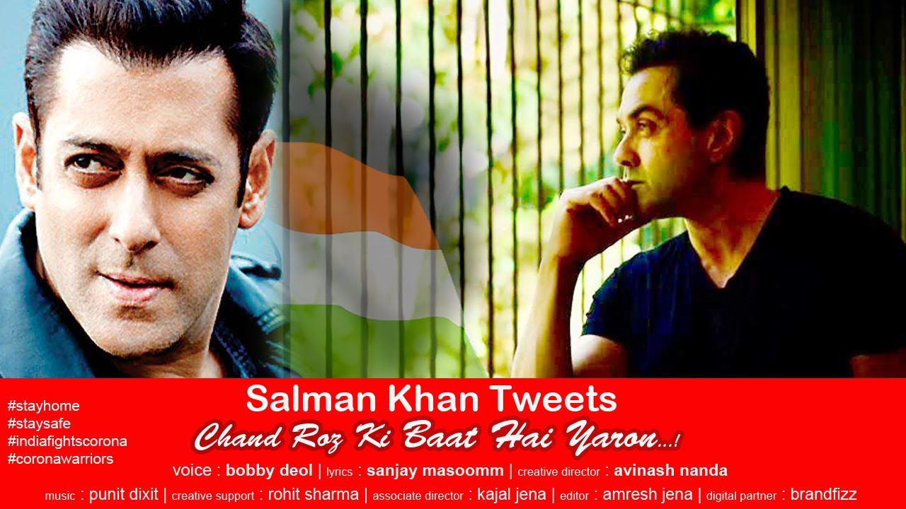 Chand Roz Ki Baat Hai Yaron...! | An initiative  by Bobby Deol, Sanjay Masoomm  & Avinash Nanda 2020