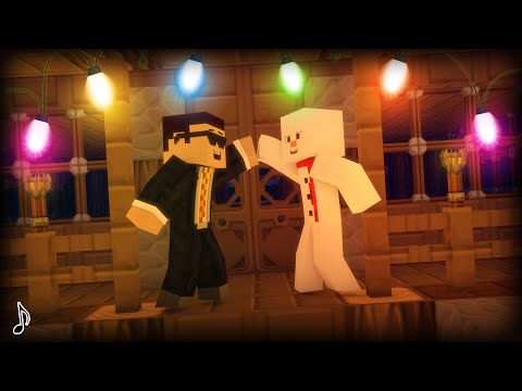 Minecraft Song ♪ "A Very Trolly Christmas!" (Minecraft Parody Song of Deck The Halls / Music Video)