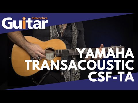Yamaha CSF-TA TransAcoustic Parlor - Vintage Natural image 21