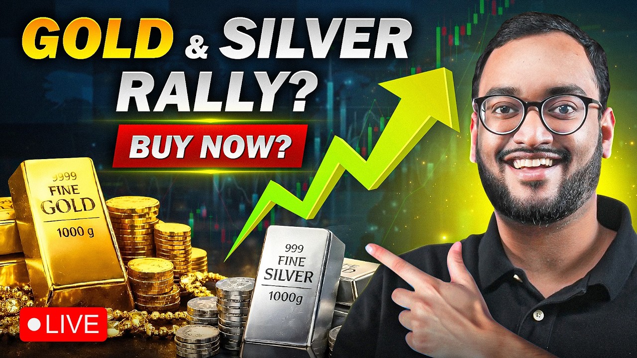 🔴Gold 3 Lakh & Silver 10 Lakh 🚀 | Nifty & Sensex Prediction Tomorrow | 20 Aug | Investographer