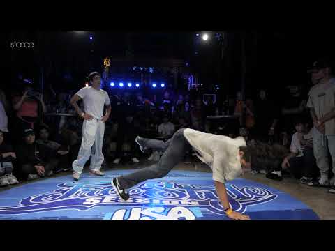 Victor vs Links [top 8 bboy] // FREESTYLE SESSION USA 1v1 - 2021 // stance