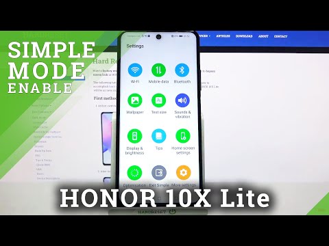 How to Disable Easy Mode in HONOR 10X Lite – Turn Off Easy Mode