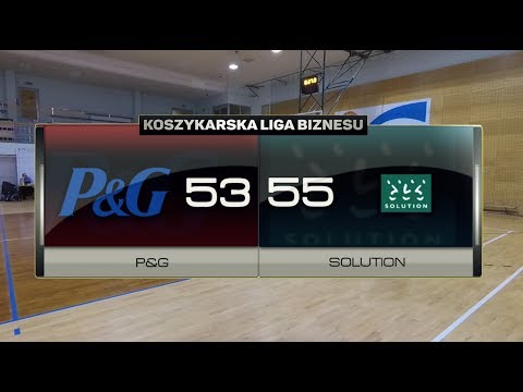P&G vs Solution - I kolejka - Superliga Warszawa - Koszykarska Liga Biznesu