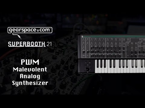 PWM Malevolent Analog Synthesizer - Gearspace @ Superbooth 2021