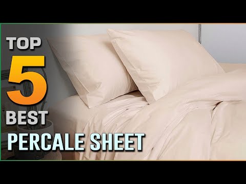 5 Best Percale Sheets [Review 2023] - For Hot Sleepers/Cooling/Summer/Night Sweats/ King & Queen Bed