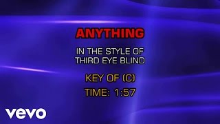 Third Eye Blind - Anything (Karaoke)