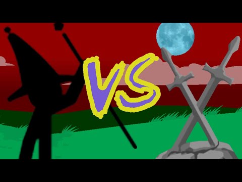 Magikills vs The Archidon/Swordwrath Statue - Insane // Stick War Legacy