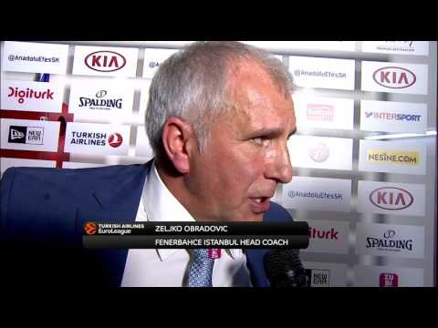 Post-game interview: Coach Obradovic, Fenerbahce Istanbul 