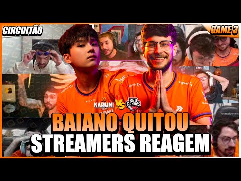 STREAMERS REAGEM a KBM IDL vs RED ACADEMY FAZENDO O BAIANO QUITAR DA CALL das LENDAS