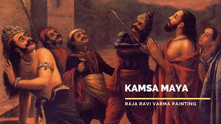 Kamsa Maya by Raja Ravi Varma 