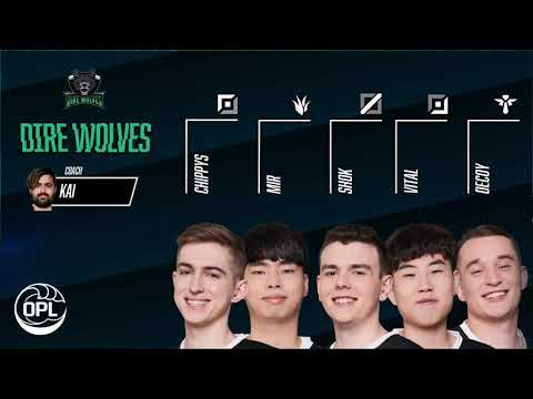 OPL 2020 - Split 1 Week 4 Game 3 - Dire Wolves vs Order