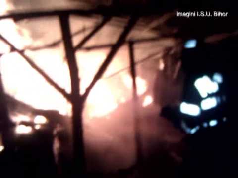 Incendiu in comuna Paleu (Bihor)