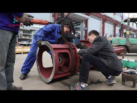 Vertical Turbine Fire Pump Installation process