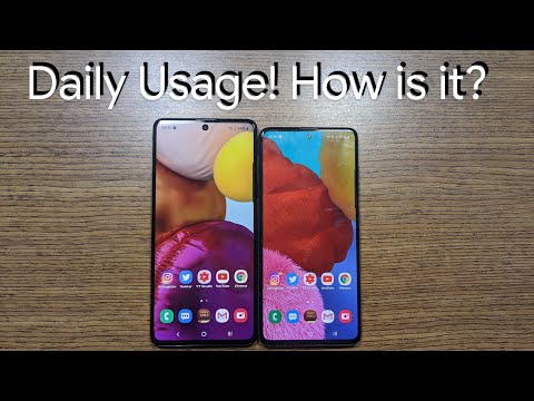 Galaxy A71 VS Galaxy A51 (Daily Performance & task!)