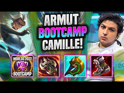 ARMUT IS READY TO PLAY CAMILLA IN NA BOOTCAMP! - MAD Armut Plays Camille Top vs Aatrox! |