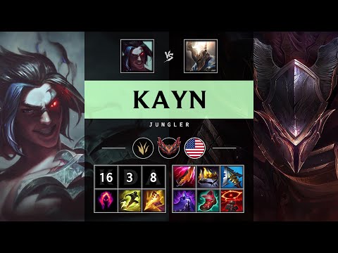 Kayn Jungle vs Pantheon - NA Grandmaster Patch 25.11