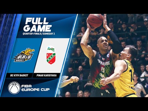 BC Kyiv Basket v Pinar Karsiyaka - Full Game - FIBA Europe Cup 2019-20