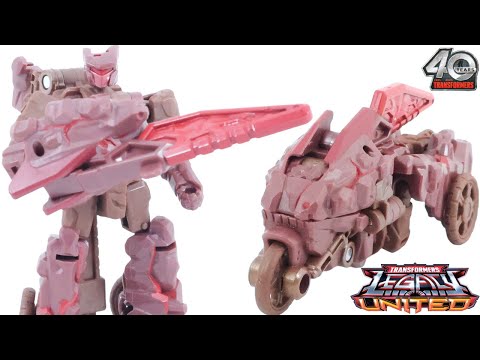 Transformers Legacy United Infernac Universe Core Class BoulderCrash Review (4K)