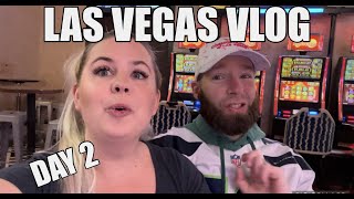 LAS VEGAS VLOG || DAY 2 || COSMOPOLITAN || SCARPETTA HAPPY HOUR || BIG WINS!