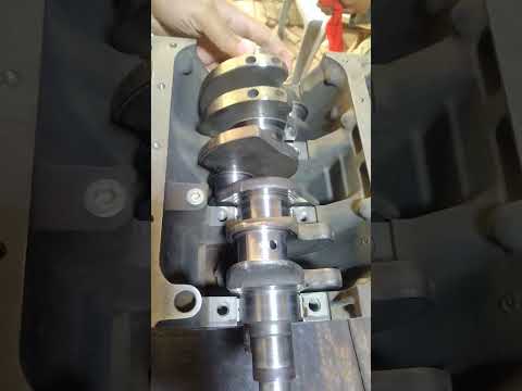 engine crankshaft rebuilt |crankshaft fitting |crankshaft begin bearing replace| #crankshaft #repair