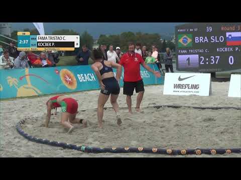 Round 3 Women's BW - 60 kg: C. FAMA TRISTAO (BRA) v. P. KOCBEK (SLO)