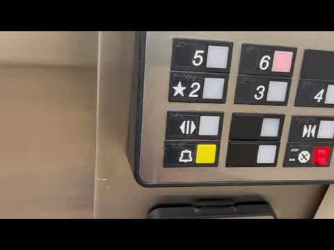 Otis MRVF Bottom-Drive Traction "F" Elevator - Butler Memorial Hospital - Butler, PA