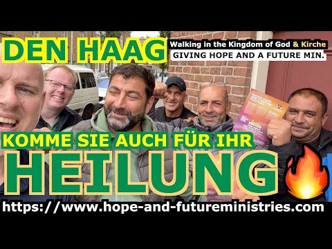 19 de agosto de 2023 Den Haag Kirche DANDO ESPERANÇA E UM FUTURO 6 Jahre Schulter, Nackenschmerzen, GEHEILT🔥