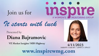 NAMB Inspire - It Starts with Luck By Diana Bajramovic