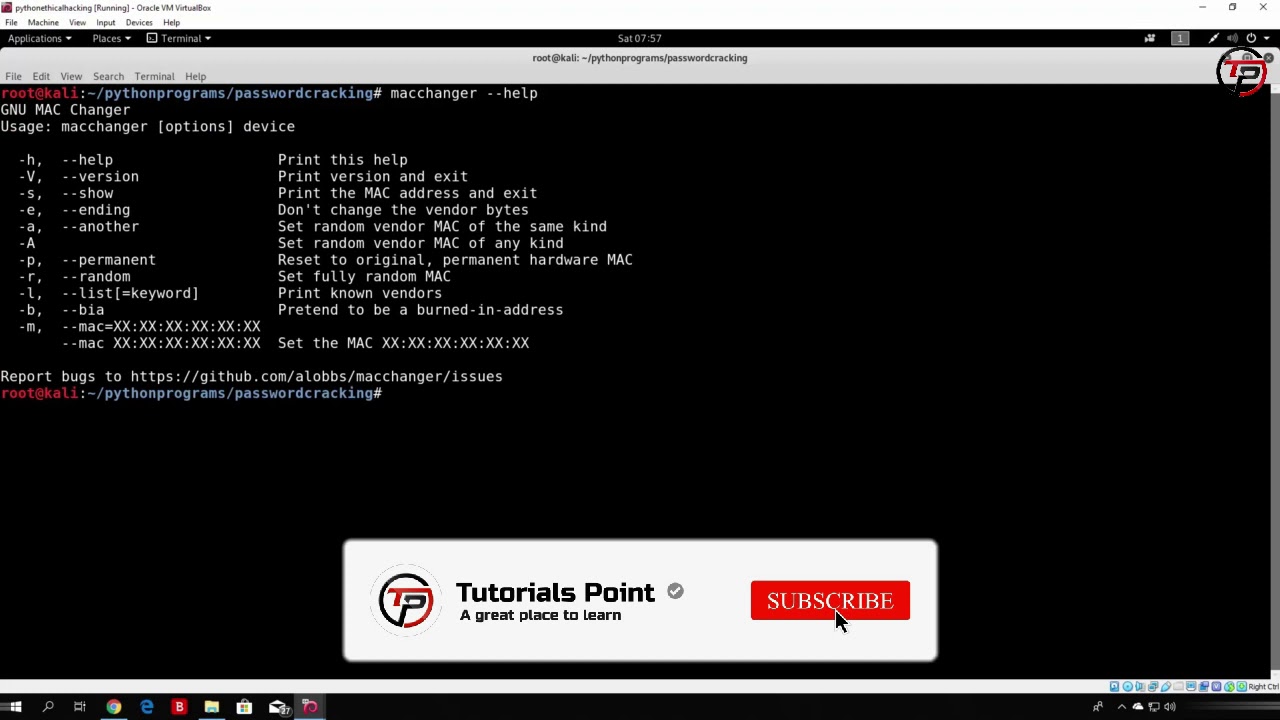 Ethical Hacking #27 : Changing MAC address manually